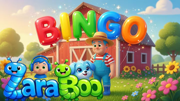 Bingo Song for Kids: Fun Farm Animal Music & Early Learning